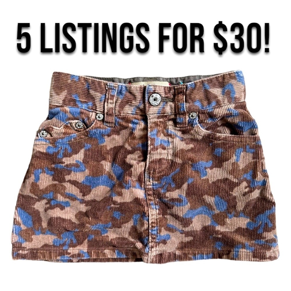 1989 place 24 months camo skirt skort baby girl